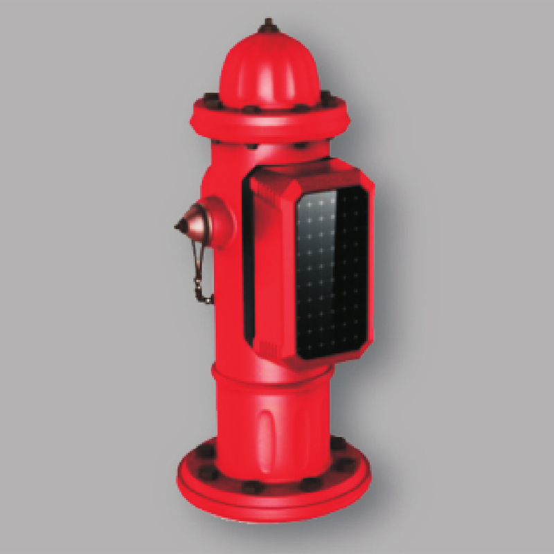 无线智能室外消防栓远程监测终端（太阳能供电）